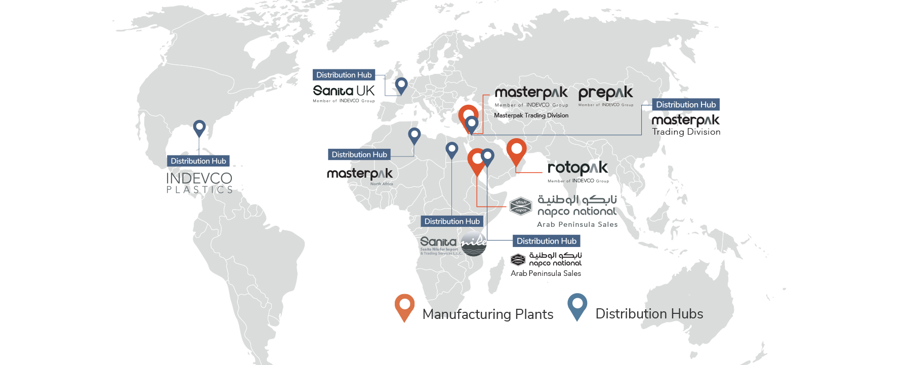 Export Sales Map